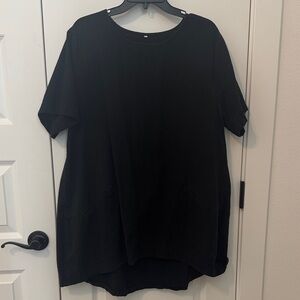 Black Women's Tunic Top